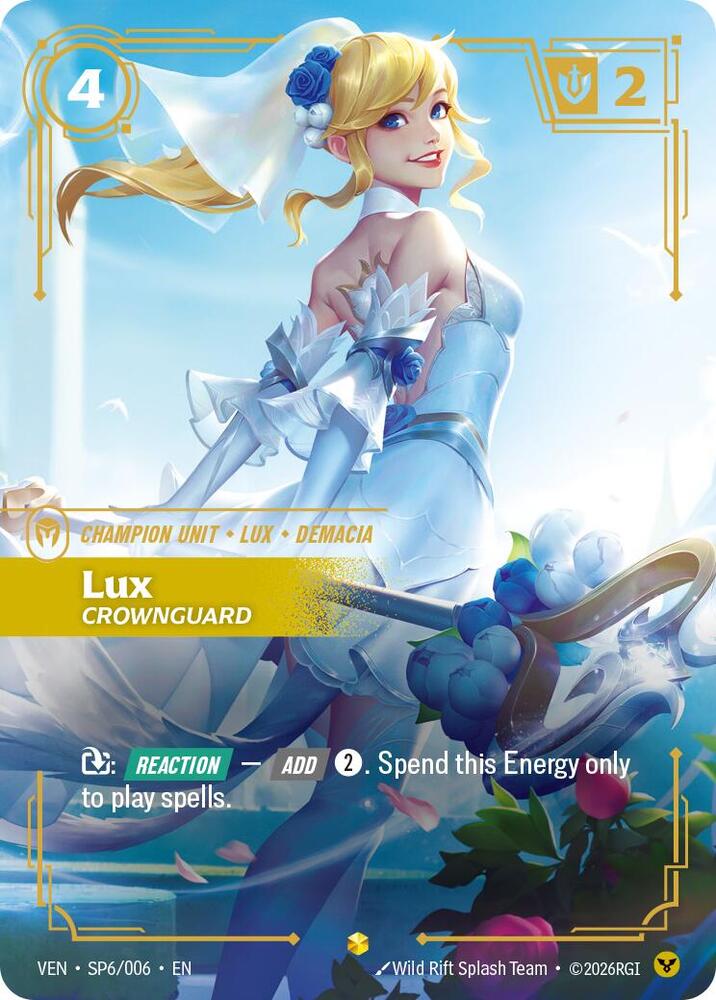 Lux - Crownguard SP6/006 (Vendetta)  - Foil | Good Games North