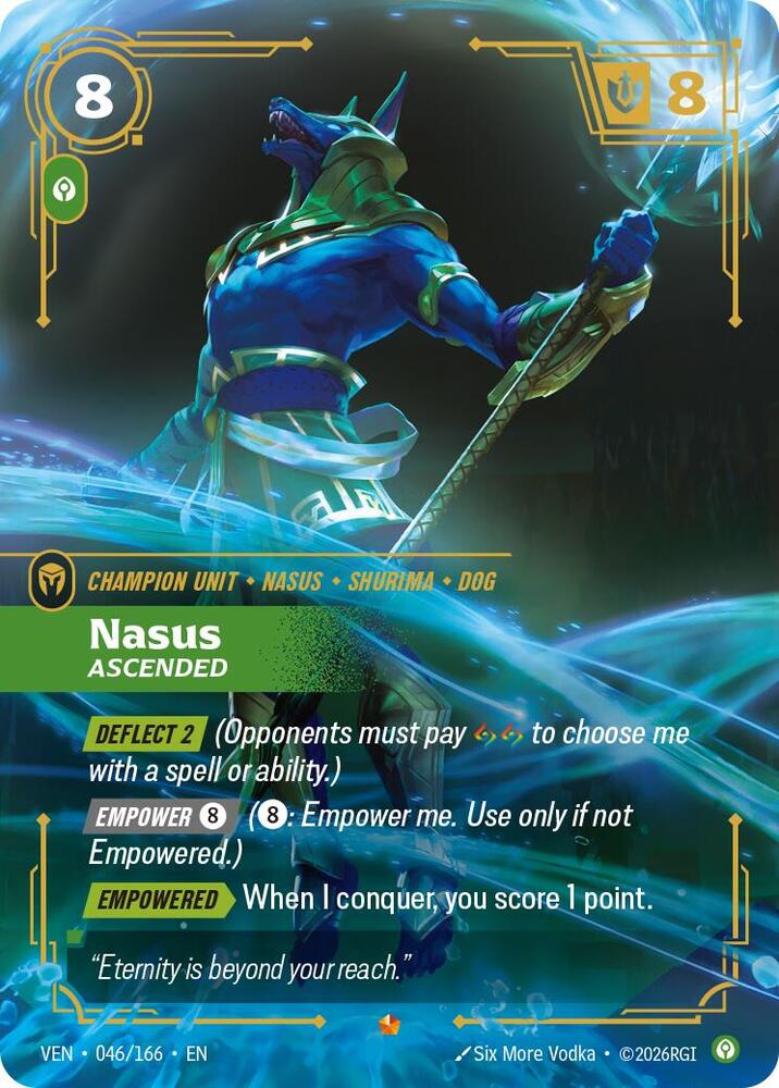 Nasus - Ascended 046/166 (Vendetta)  - Foil | Good Games North