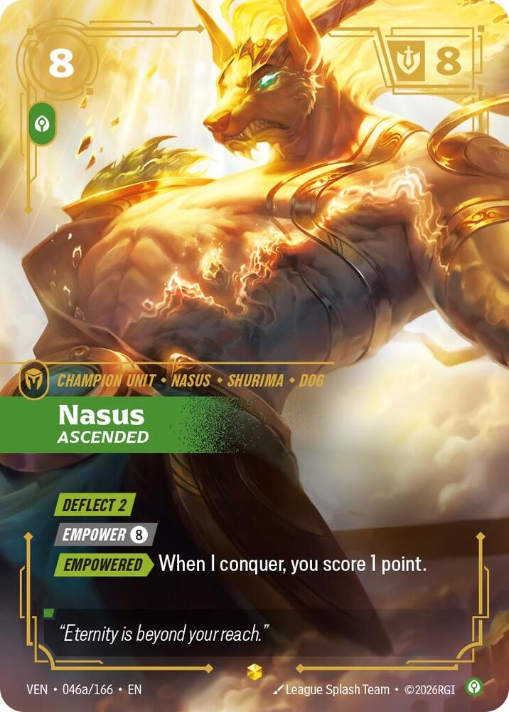 Nasus - Ascended 046a/166 (Vendetta)  - Foil | Good Games North