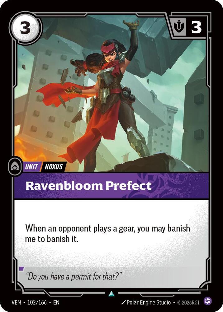 Ravenbloom Prefect 102/166 (Vendetta)  | Good Games North