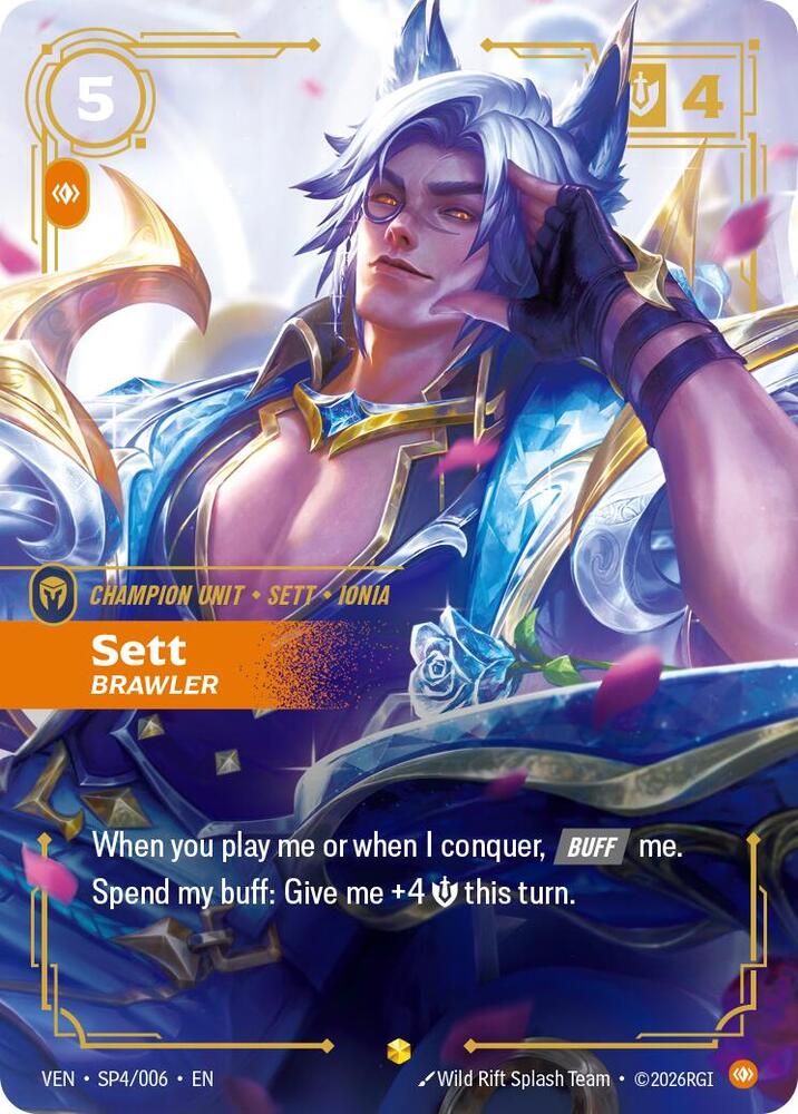 Sett - Brawler SP4/006 (Vendetta)  - Foil | Good Games North
