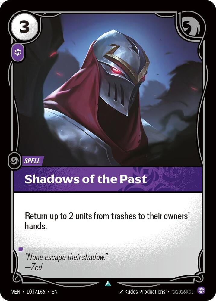 Shadows of the Past 103/166 (Vendetta)  - Foil | Good Games North