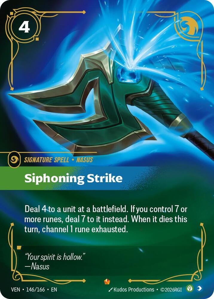 Siphoning Strike 146/166 (Vendetta)  - Foil | Good Games North