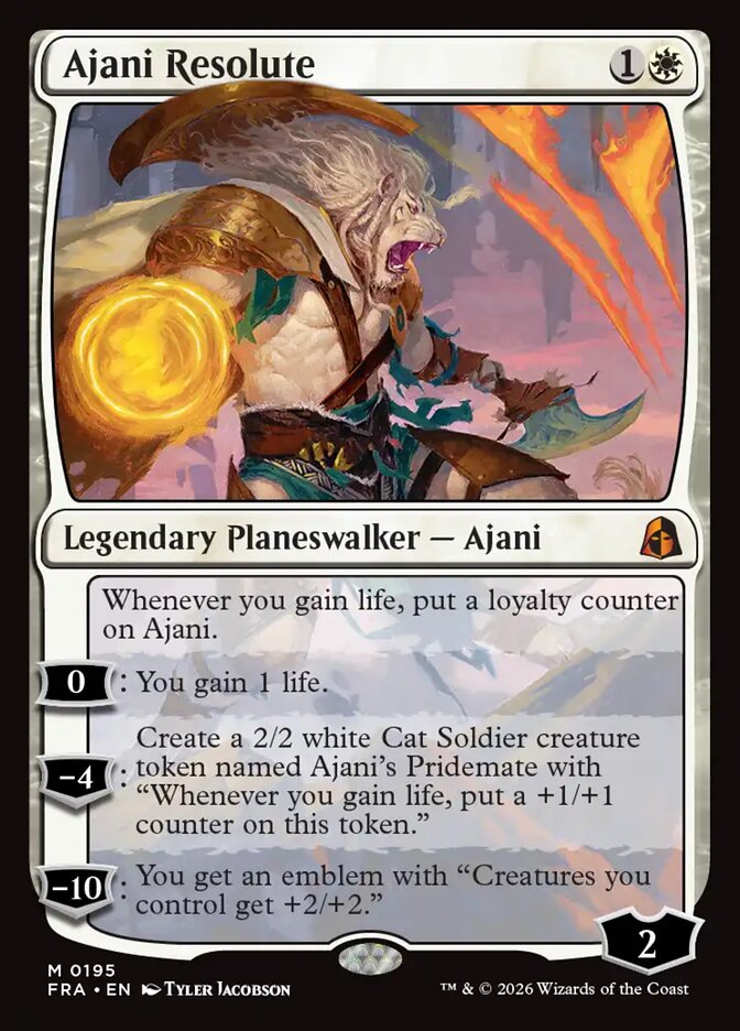 Ajani Resolute 195 (Reality Fracture)  | Good Games North