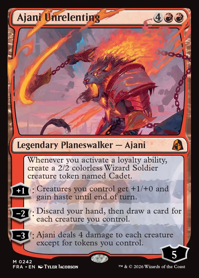Ajani Unrelenting 242 (Reality Fracture)  | Good Games North