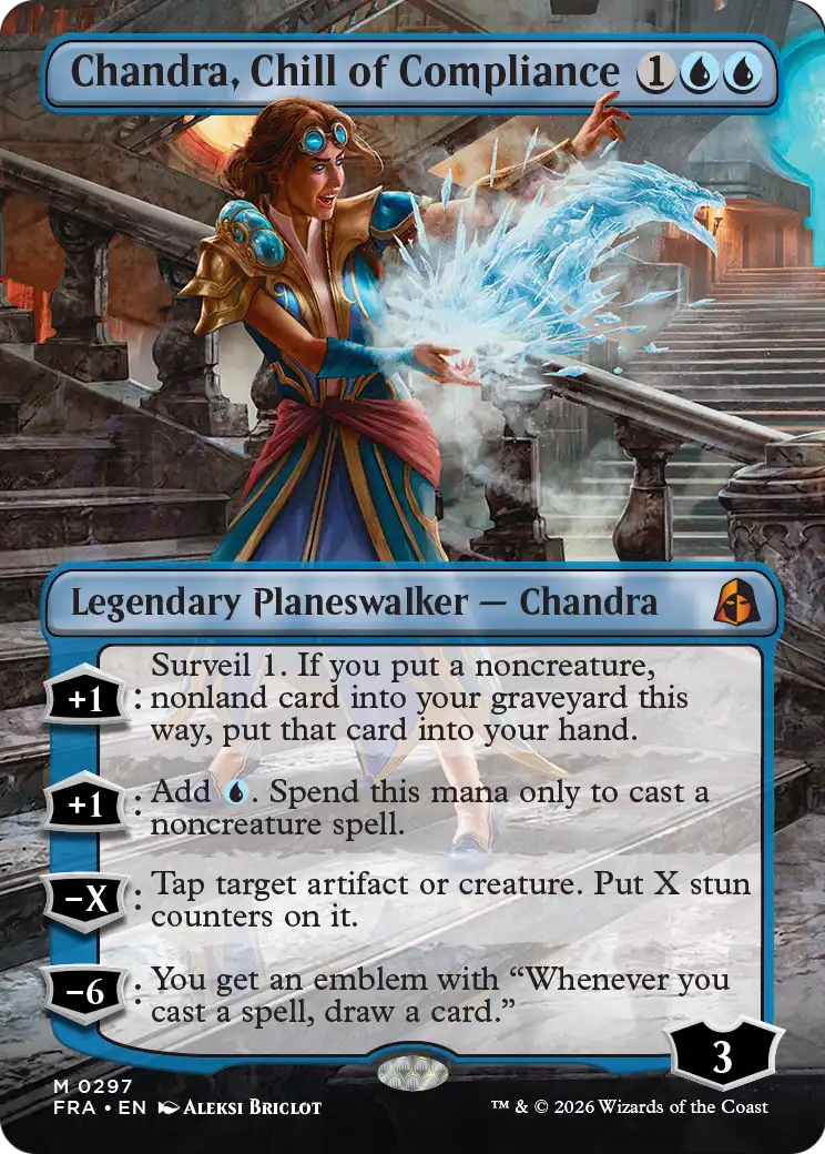 Chandra, Chill of Compliance 297 (Reality Fracture)  - Borderless | Good Games North