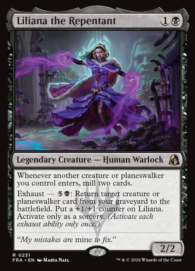 Liliana the Repentant 231 (Reality Fracture)  | Good Games North
