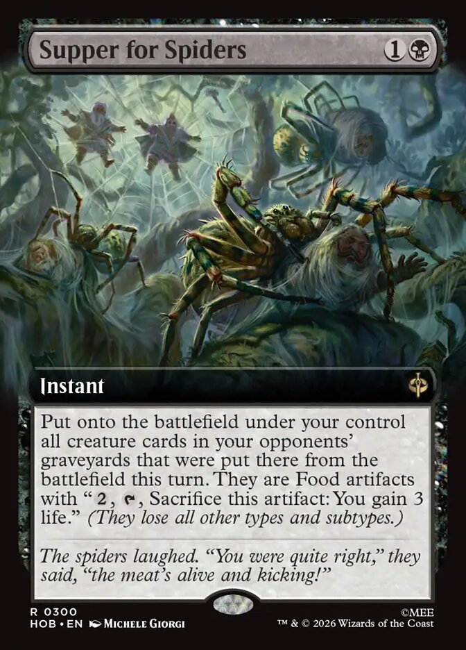 Supper for Spiders 300 (The Hobbit)  - Extended Art | Good Games North