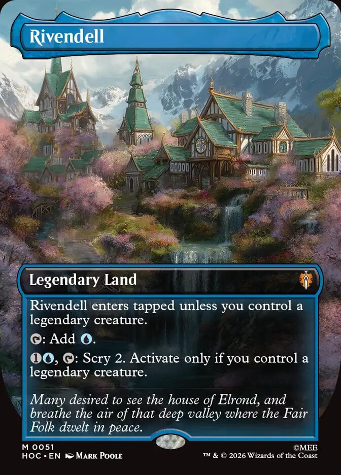 Rivendell 51 (The Hobbit: Eternal-Legal)  - Borderless | Good Games North