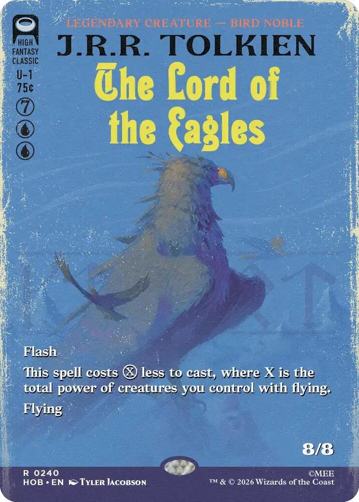 The Lord of the Eagles 240 (The Hobbit)  - Borderless | Good Games North