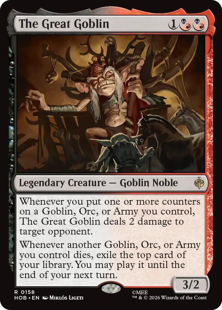 The Great Goblin 158 (The Hobbit)  | Good Games North