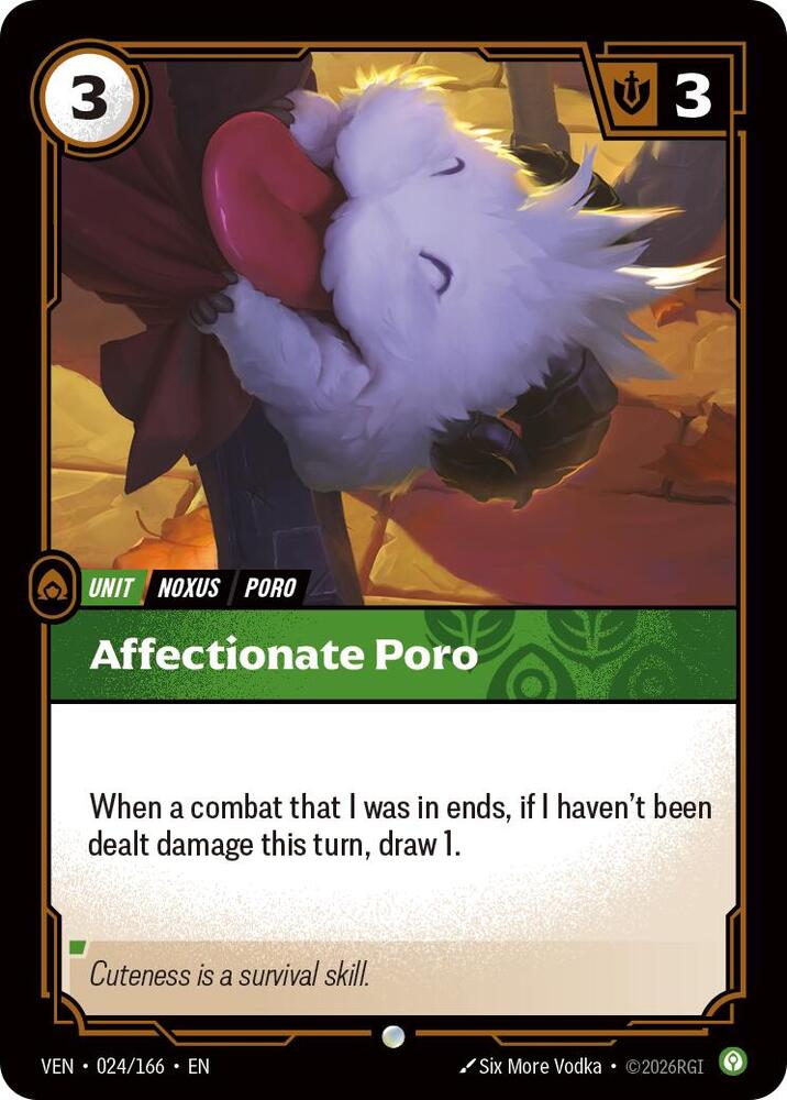 Affectionate Poro 024/166 (Vendetta)  | Good Games North