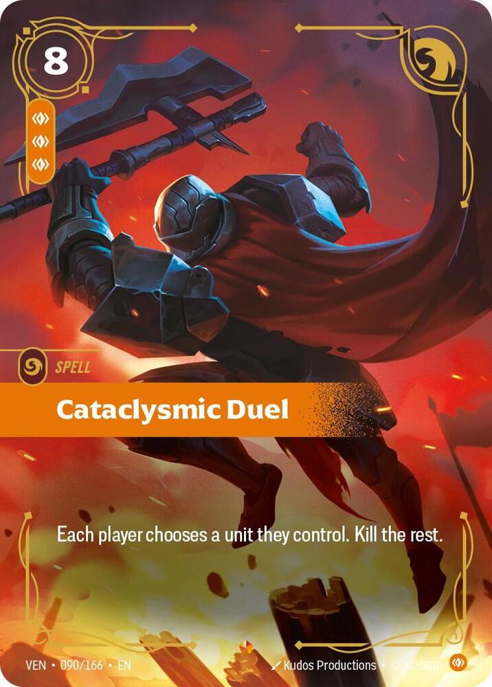 Cataclysmic Duel 090/166 (Vendetta)  - Foil | Good Games North