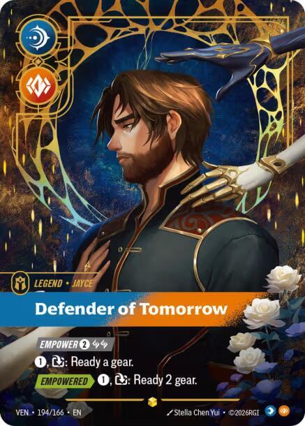 Jayce - Defender of Tomorrow 194/166 (Vendetta)  - Foil | Good Games North