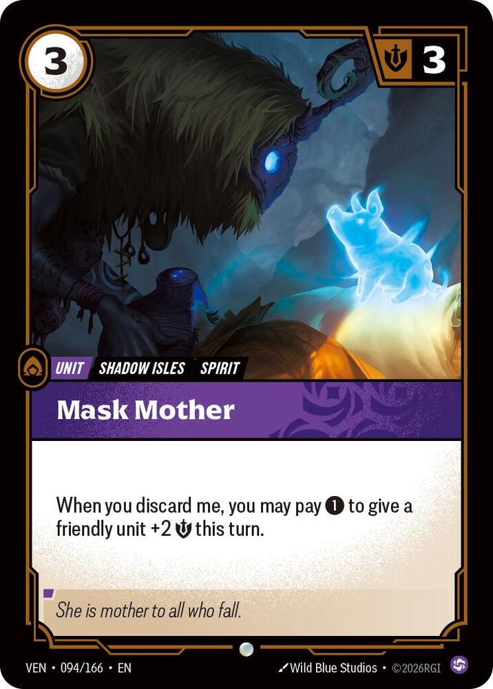 Mask Mother 094/166 (Vendetta)  | Good Games North