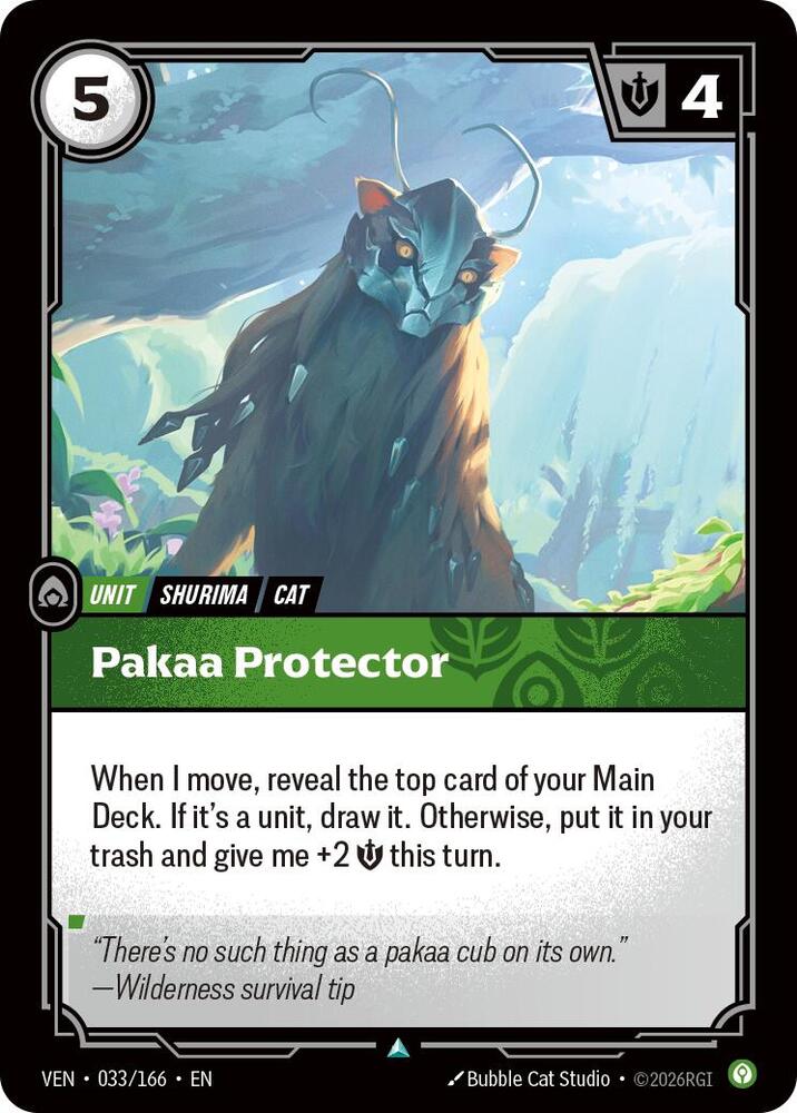Pakaa Protector 033/166 (Vendetta)  | Good Games North