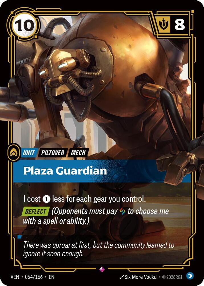 Plaza Guardian 064/166 (Vendetta)  - Foil | Good Games North
