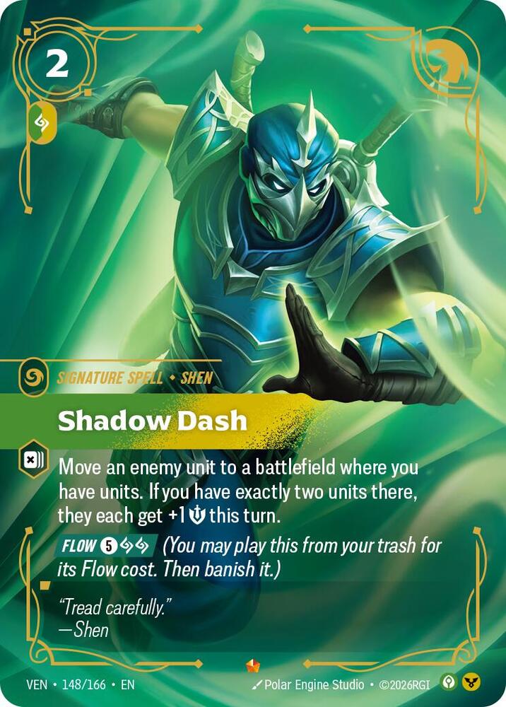 Shadow Dash 148/166 (Vendetta)  - Foil | Good Games North