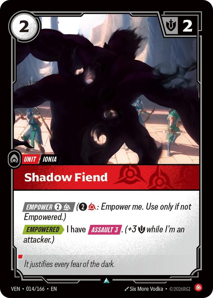 Shadow Fiend 014/166 (Vendetta)  | Good Games North