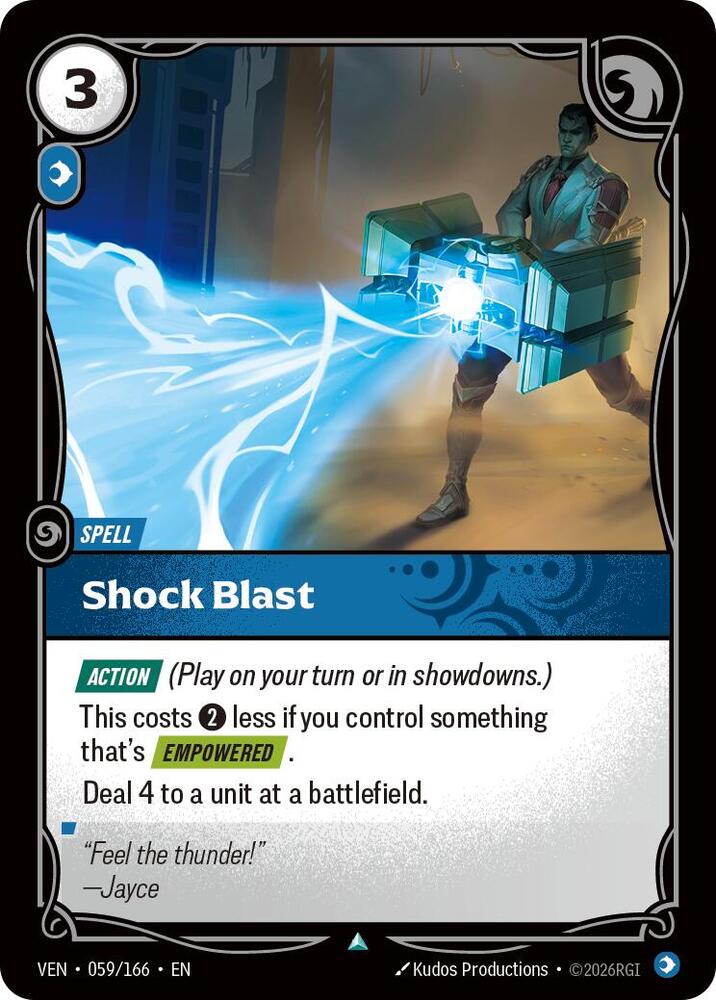 Shock Blast 059/166 (Vendetta)  | Good Games North