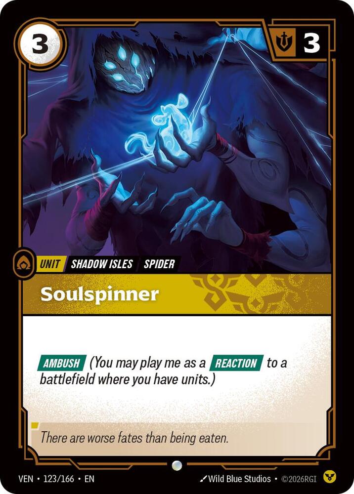 Soulspinner 123/166 (Vendetta)  | Good Games North