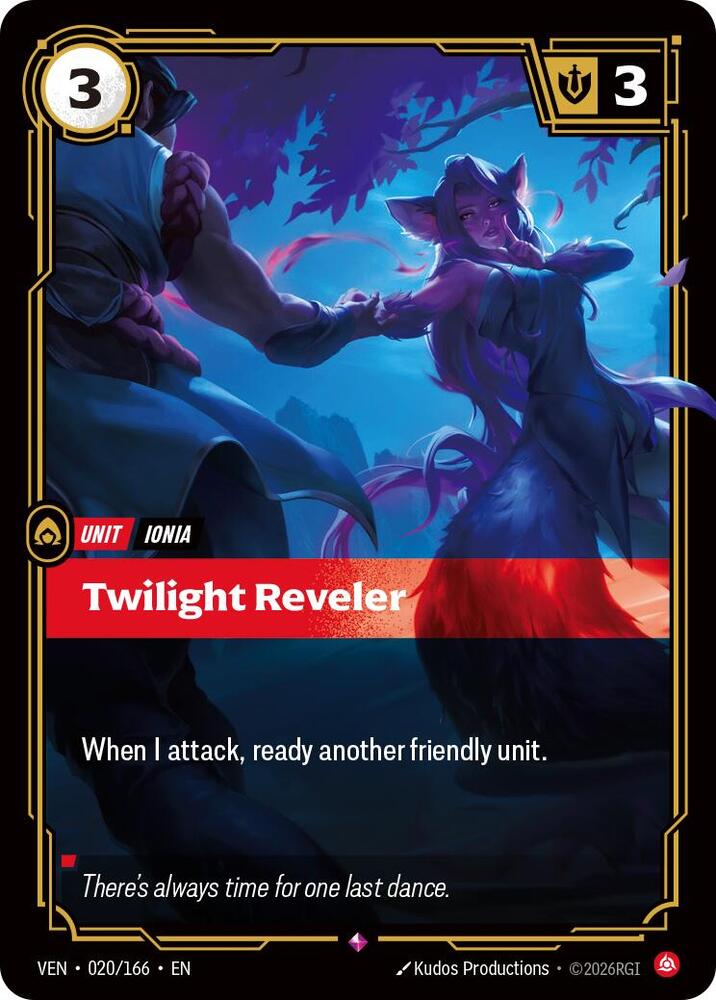 Twilight Reveler 020/166 (Vendetta)  - Foil | Good Games North