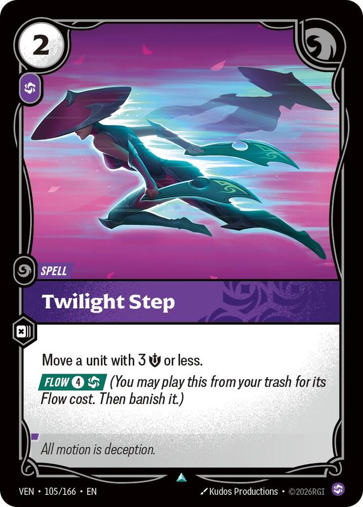 Twilight Step 105/166 (Vendetta)  | Good Games North