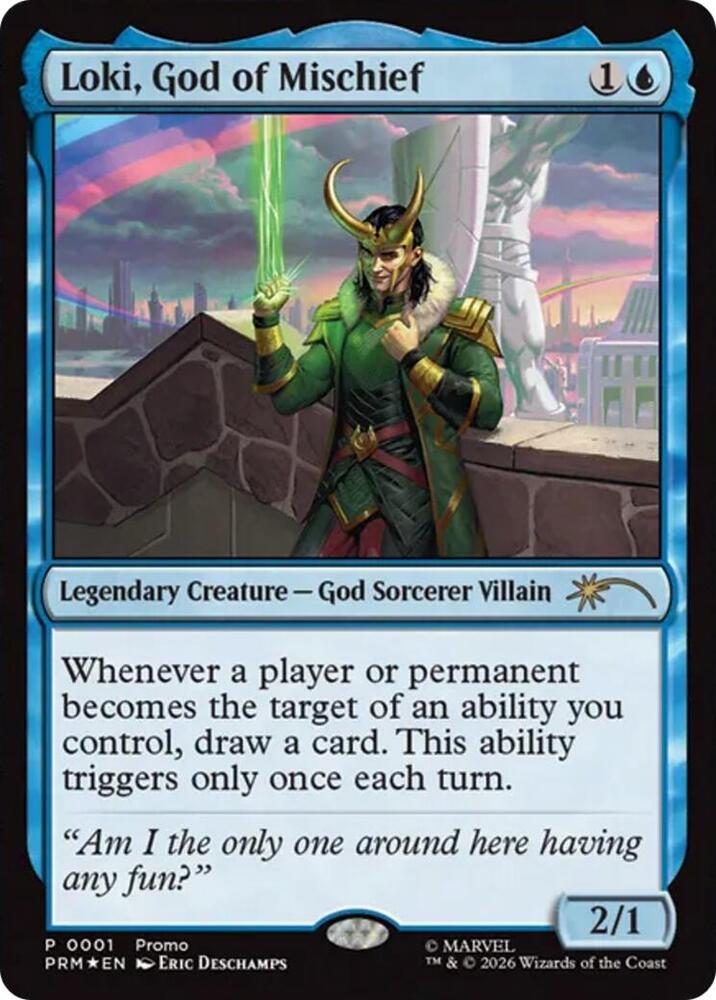 Loki God of Mischief 1 (Media Promos)  - Foil | Good Games North