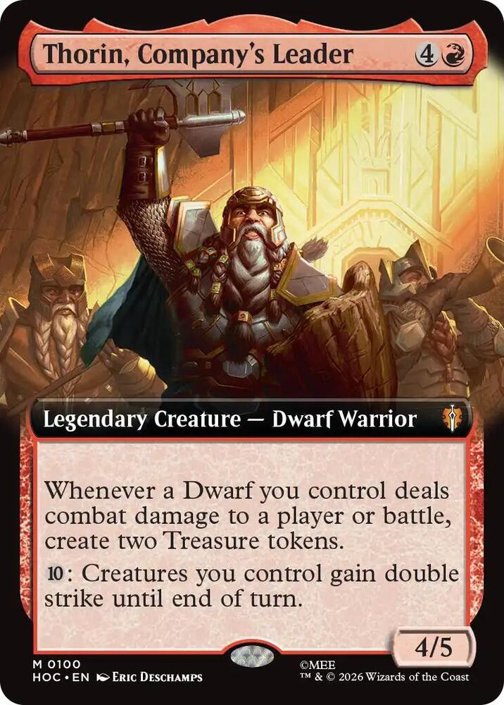 Thorin, Company's Leader 100 (The Hobbit: Eternal-Legal)  - Extended Art | Good Games North