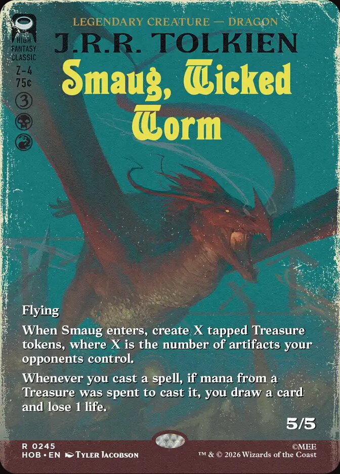 Smaug, Wicked Worm 245 (The Hobbit)  - Borderless | Good Games North
