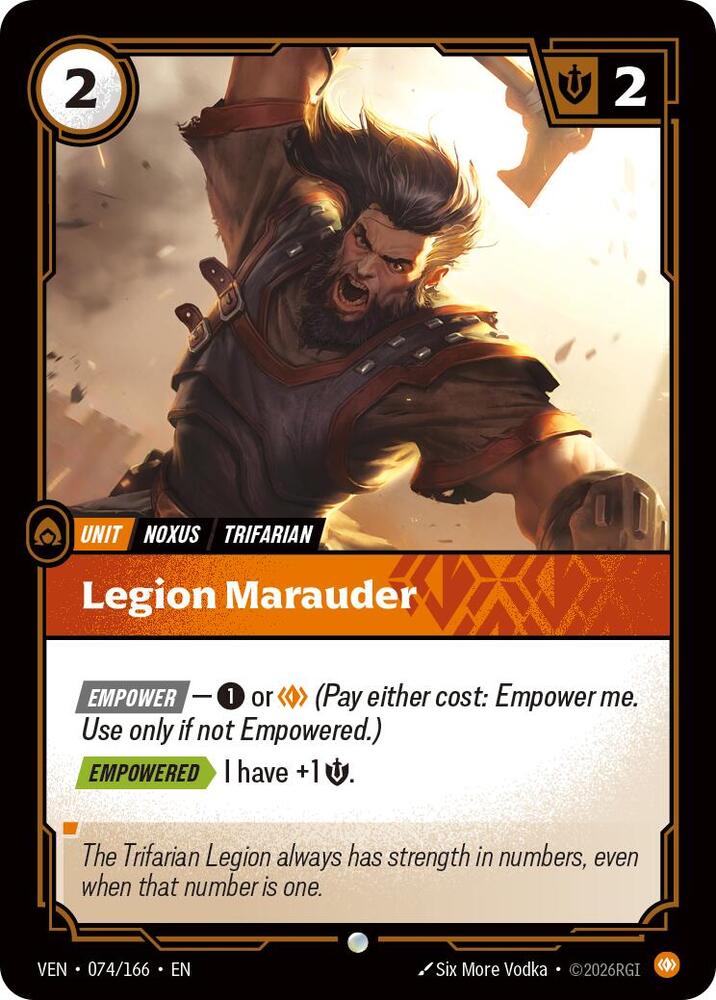 Legion Marauder 074/166 (Vendetta)  - Foil | Good Games North