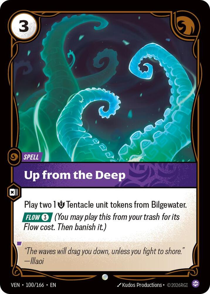 Up from the Deep 100/166 (Vendetta)  - Foil | Good Games North