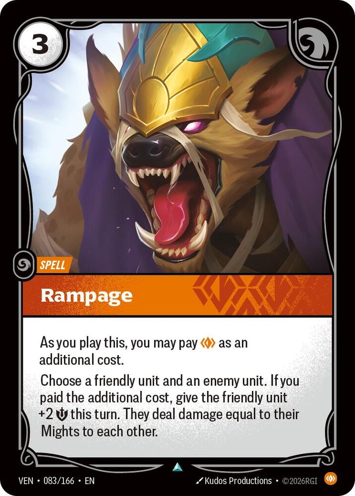 Rampage 083/166 (Vendetta)  - Foil | Good Games North