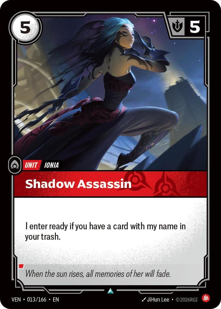 Shadow Assassin 013/166 (Vendetta)  - Foil | Good Games North