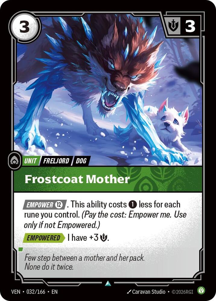 Frostcoat Mother 032/166 (Vendetta)  - Foil | Good Games North