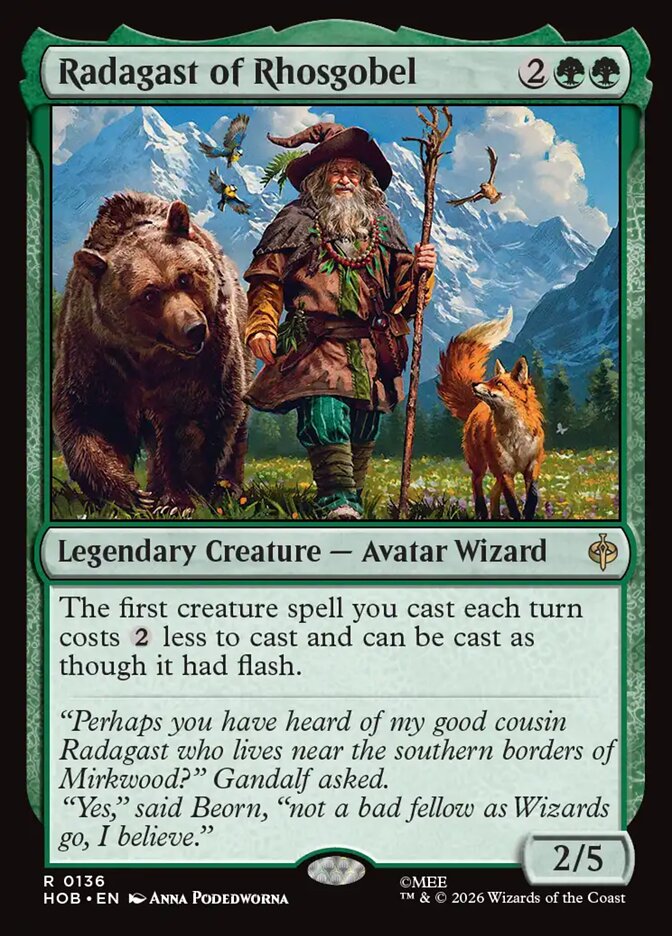 Radagast of Rhosgobel 136 (The Hobbit)  - Foil | Good Games North