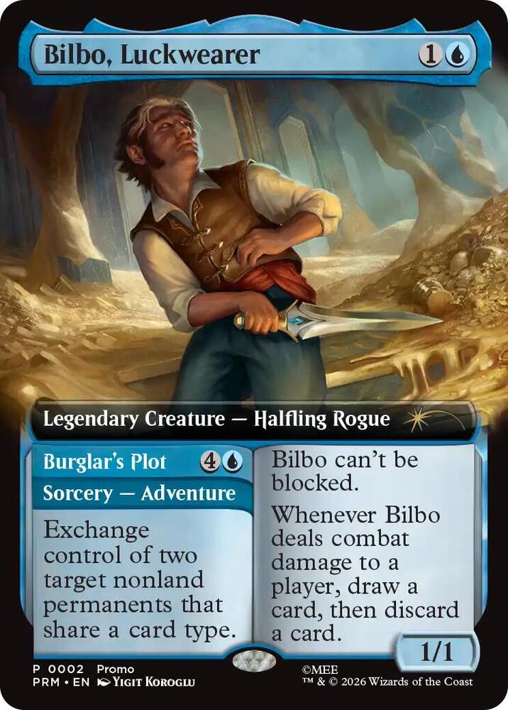 Bilbo Luckwearer Extended Art 2 (Unique and Miscellaneous Promos)  | Good Games North