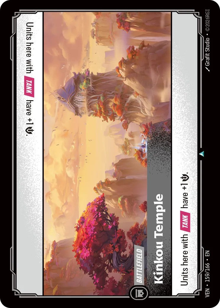 Kinkou Temple 159/166 (Vendetta)  - Foil | Good Games North