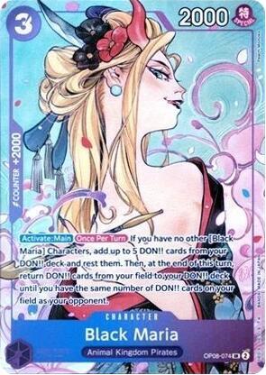 Black Maria (Dash Pack 2025) OP08-074 (One Piece Promotion Cards)  - Foil | Good Games North