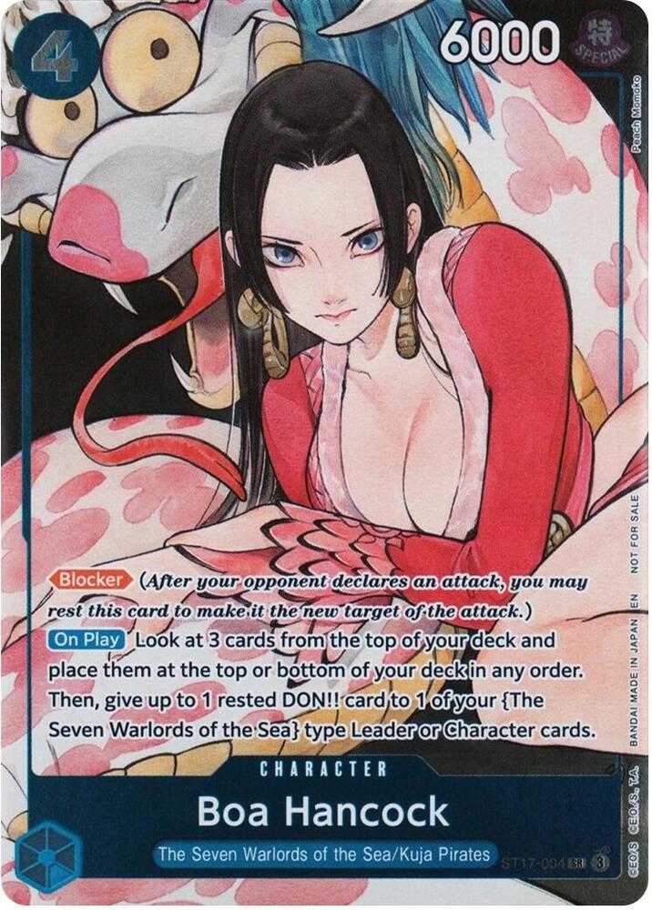 Boa Hancock Dash Pack 2025 ST17-004 (One Piece Promotion Cards)  - Foil | Good Games North
