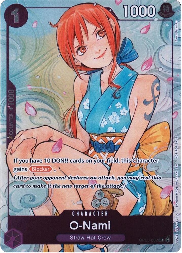 O-Nami (Dash Pack 2025) OP05-062 (One Piece Promotion Cards)  - Foil | Good Games North