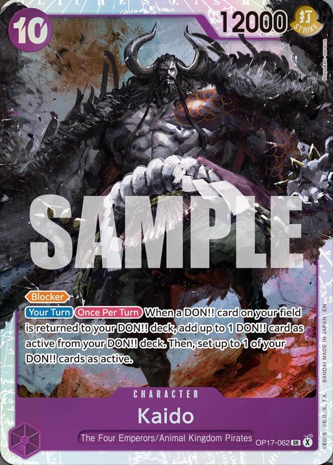 Kaido OP17-062 (The World's Strongest Warriors)  - Foil | Good Games North
