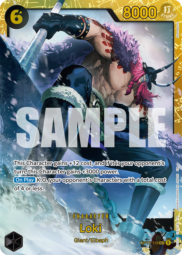 Loki OP17-119 (The World's Strongest Warriors)  - Foil | Good Games North