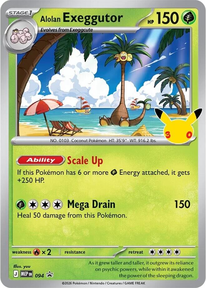 Alolan Exeggutor 094 (ME: Mega Evolution Promo)  - Holofoil | Good Games North