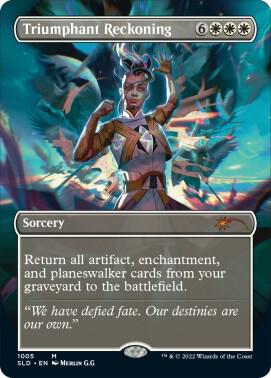 Triumphant Reckoning (Secret Lair Drop Series)  - Foil | Good Games North