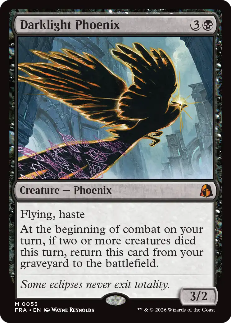 Darklight Phoenix 53 (Reality Fracture)  - Foil | Good Games North
