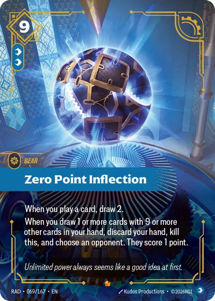 Zero Point Inflection 069/167 (Radiance)  - Foil | Good Games North