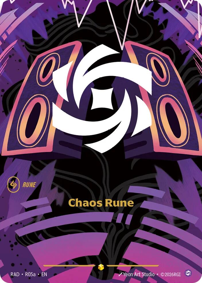 Chaos Rune (AA) R05a (Radiance)  - Foil | Good Games North