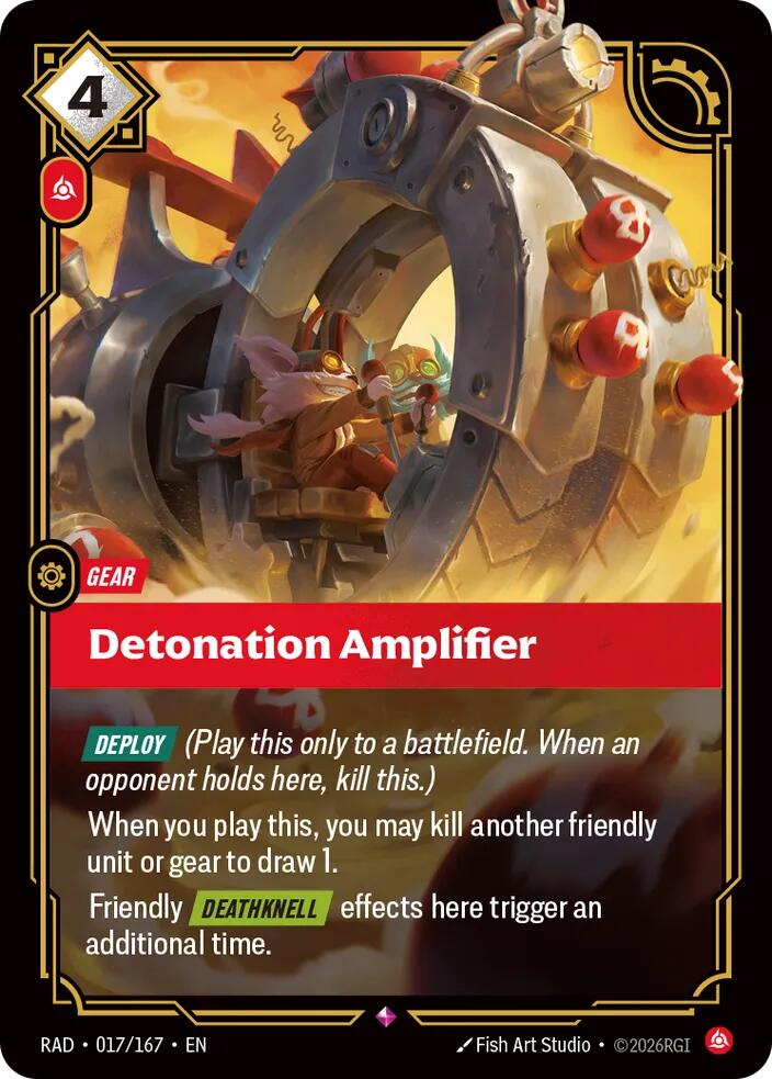 Detonation Amplifier 017/167 (Radiance)  - Foil | Good Games North