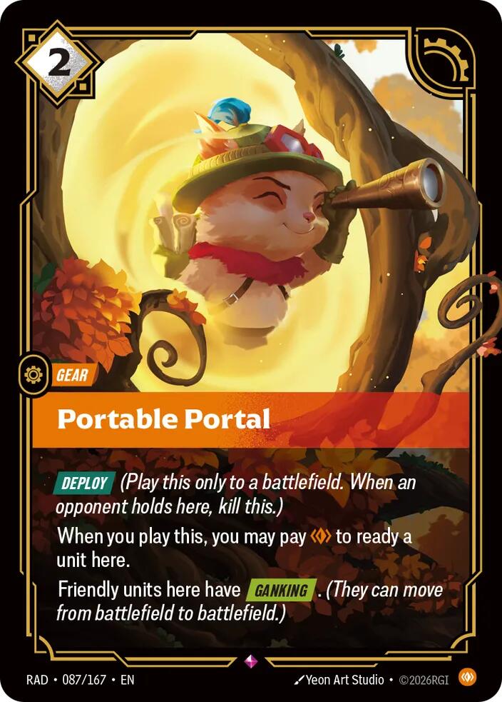 Portable Portal 087/167 (Radiance)  - Foil | Good Games North